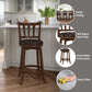 Presque Isle Swivel Stool, Counter Height, Cherry