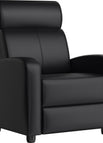 Black / Faux Leather
