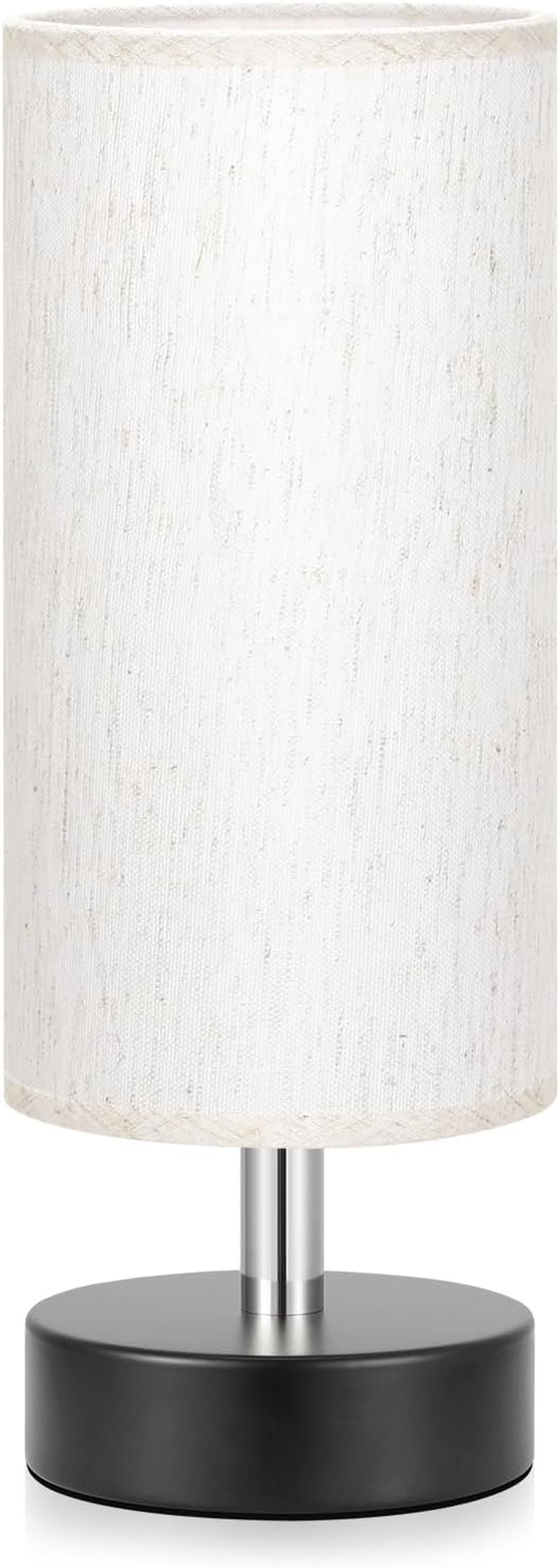 Small Table Lamp for Bedroom - Bedside Lamps for Night Stands, Minimalist Nightstand Light Lamp, Desk Lamps for Living Room, Office, Dorm