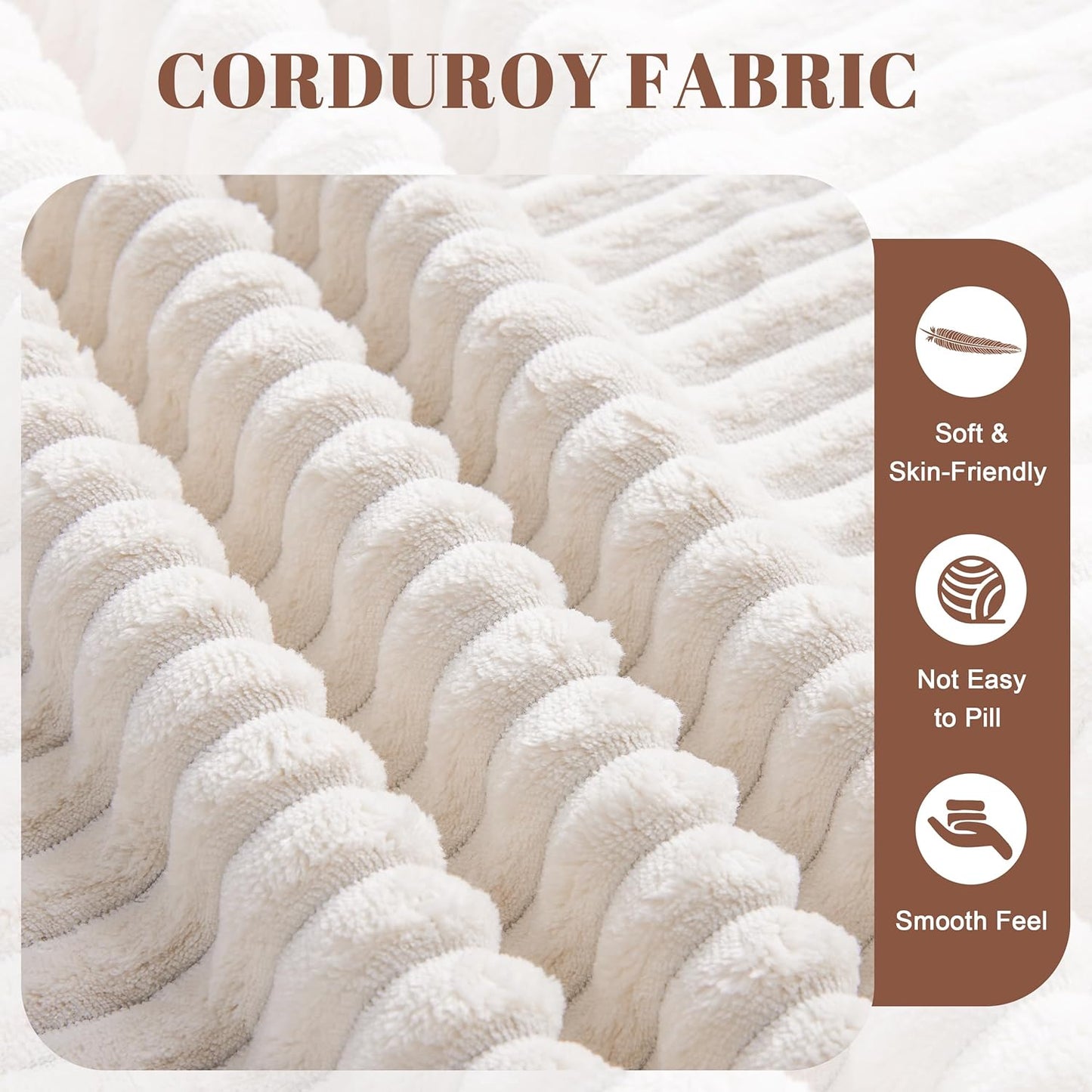 108” Modulr Sectionl Sof, Cloud Sectionl Couch with Deep Set, Modern Modulr L-Shpe Sof with Chise,Upholstered Boneless Couches for Living Room (Corduroy, Beige)