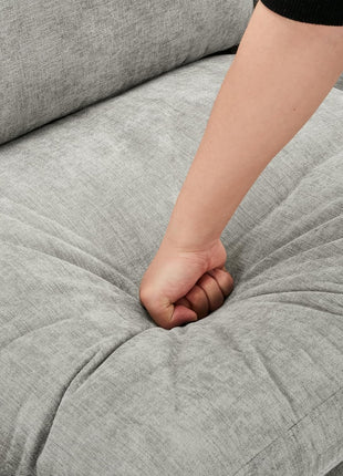 2-Piece Chenille Sofa Set for a Comfortable and Inviting Living Room Experience