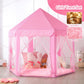 Princess Tent for Girls Indoor: with Rug, Star Lights - Pink Play Tent for Kids, Girls Toys for Indoor and Outdoor Games, Princess Castle Playhouse