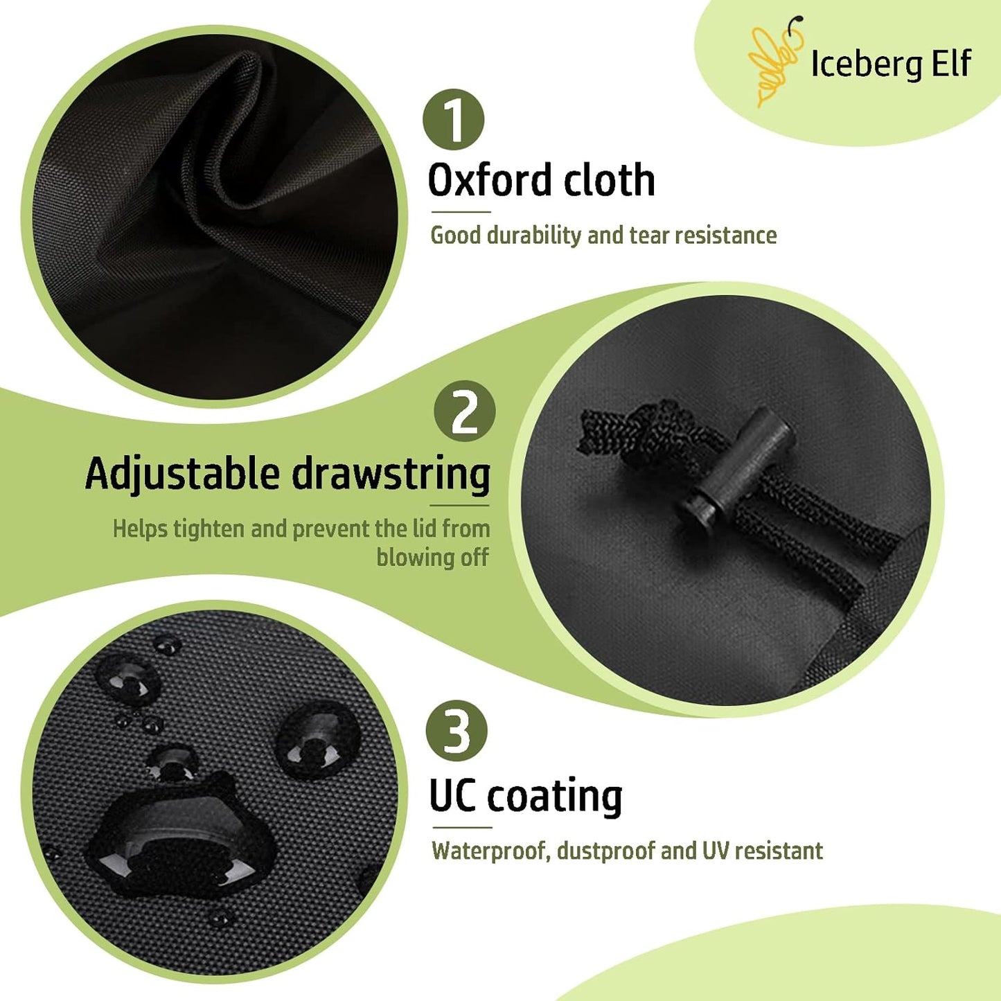 Large Outdoor Playhouse Covers Waterproof, 80" L X 55" W X 63" H Sun Protection Dust, 420D Heavy Duty Oxford Fabric,Large Playhouse Cover,Black