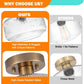 DSMJFU Semi Flush Mount Ceiling Light, Vintage Small Ceiling Light Fixture, Thickened Glass Hallway Lighting Fixture, Brass Kitchen Ceiling Mount Light for Entry Way, Bedroom, Bathroom, Porch