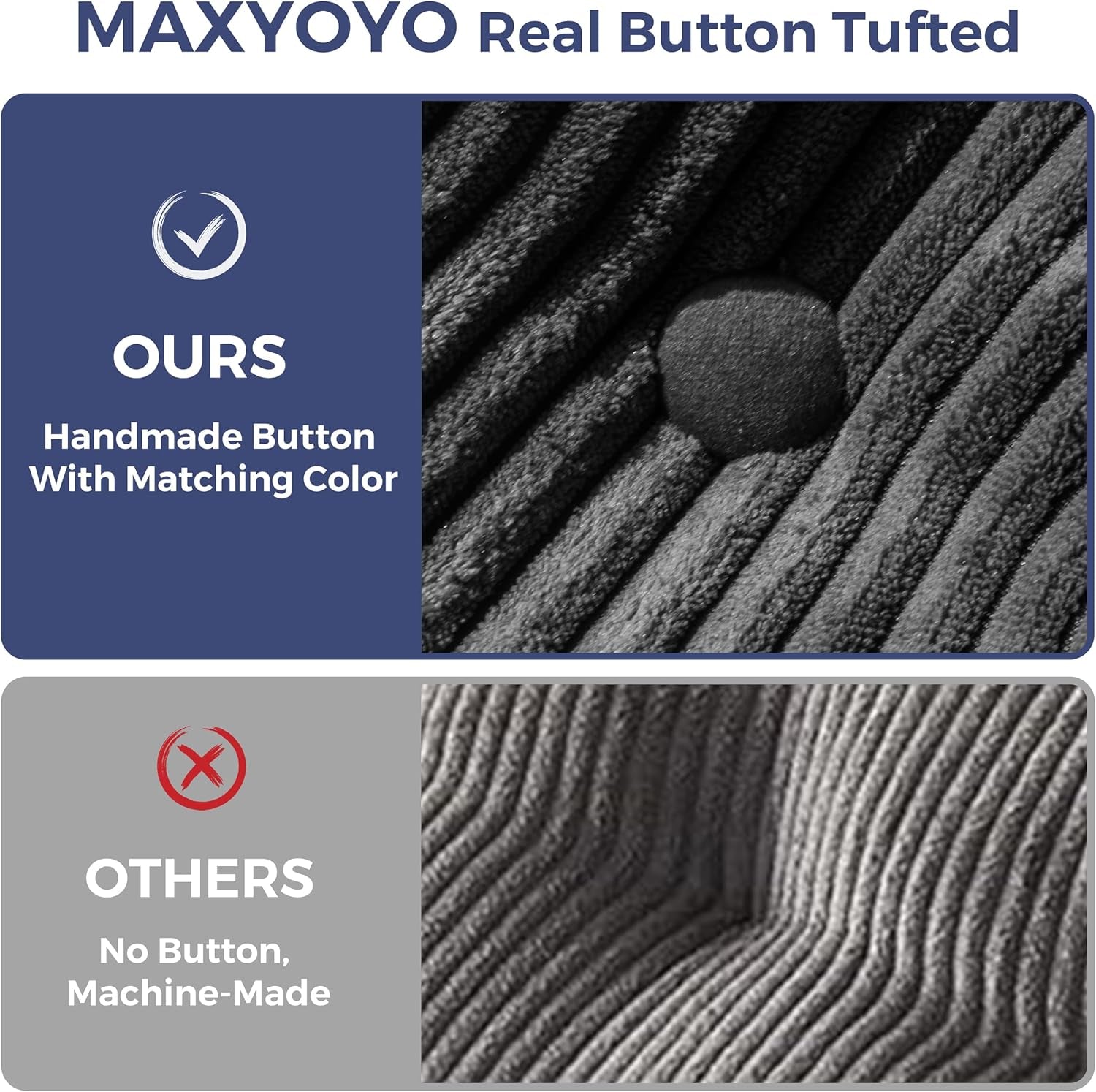 Folding Sofa Bed, L-Shaped Convertible Sofa Bed with Armrest Foldable Sleeper Sofa with Pillow, Portable Fold Out Chair Bed Comfy Floor Lounge for Living Room Bedroom, Dark Grey