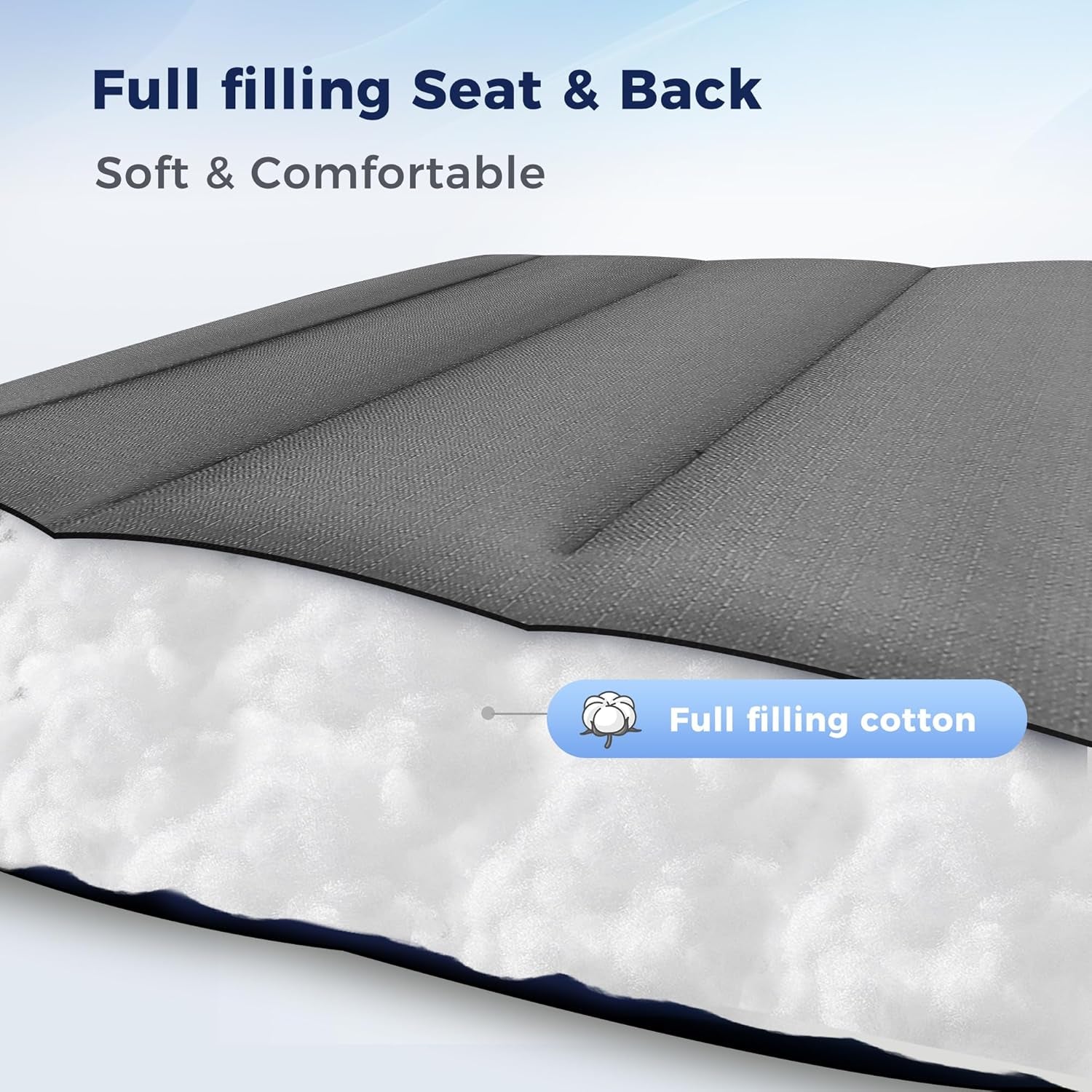 Oversized Zero Gravity Chairs Set of 2, Folding Padded Recliner anti Gravity Lounge Chair with 28" Wide Seat and Cup Holder, Support 400Lbs, Grey & Black