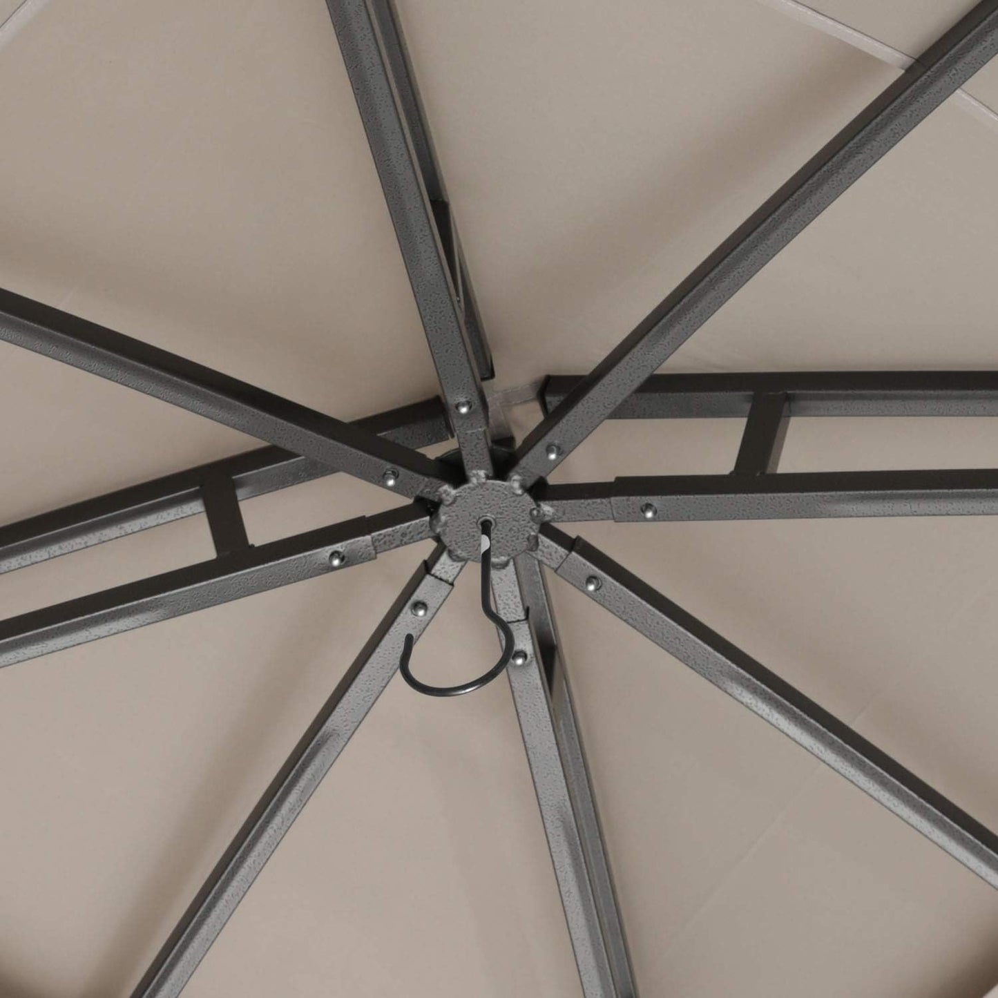 10X10 Outdoor Gazebo - Patio Gazebo with Mosquito Netting, Outdoor Canopies for Shade and Rain for Lawn, Garden, Backyard & Deck (Gray)