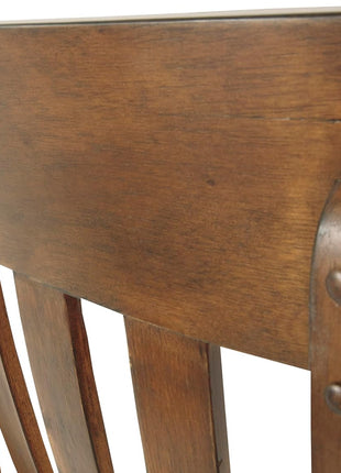 Signature Design by Ashley Ralene Medium Brown Rake Back Dining Room Chairs, Set of 2