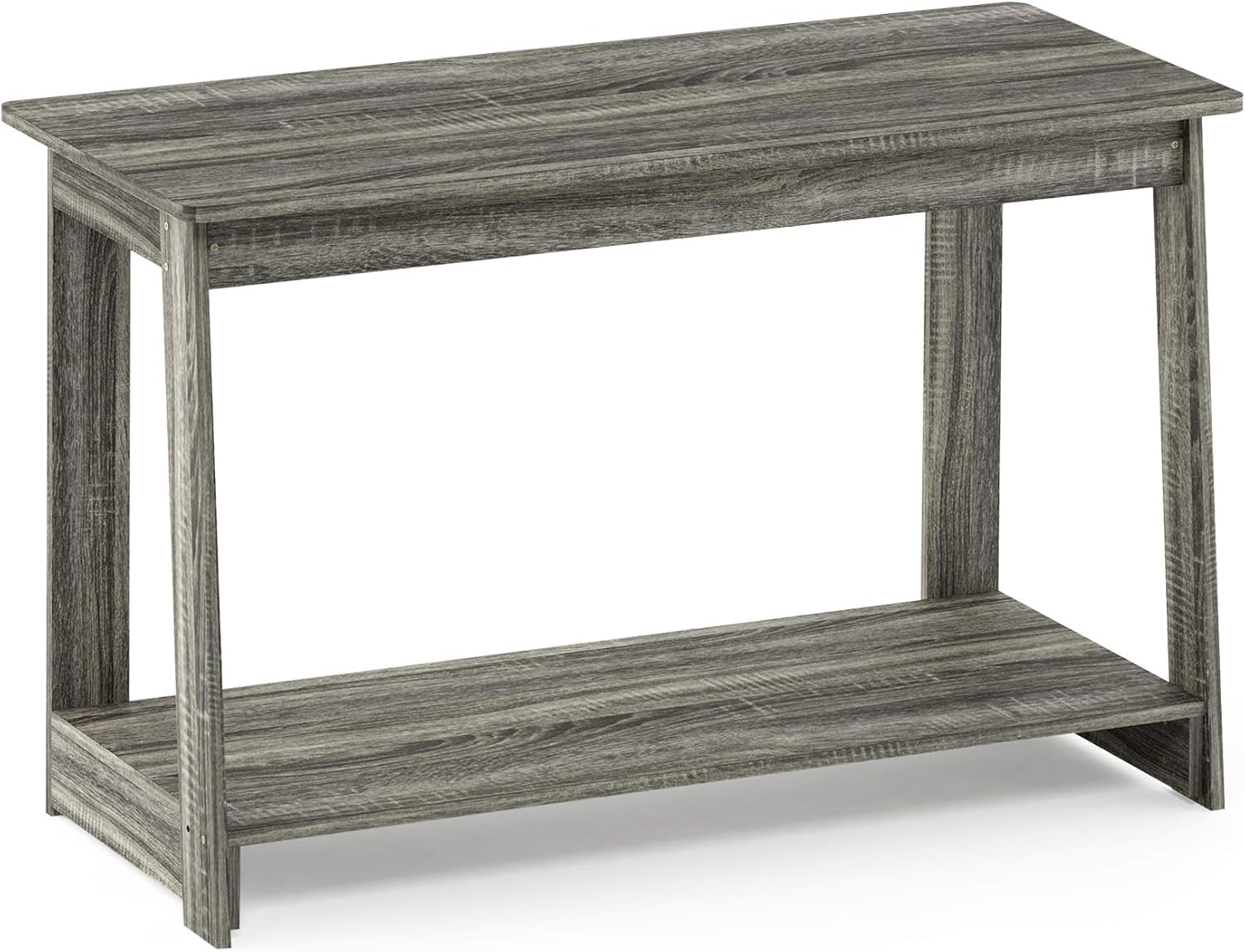 BEGINNING TV Stand, Entertainment Center, TV Console for TV up to 36 Inch for Living Room, Bedroom, French Oak