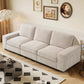 100" Modular Sofa with Seats Storage, Comfy 3-Seater Chenille Fabric Couch for Living Room, Office, Apart W/Deep Seat, Wide Arms, Side Pockets, USB, Upholstered Couch W/Removable Cover