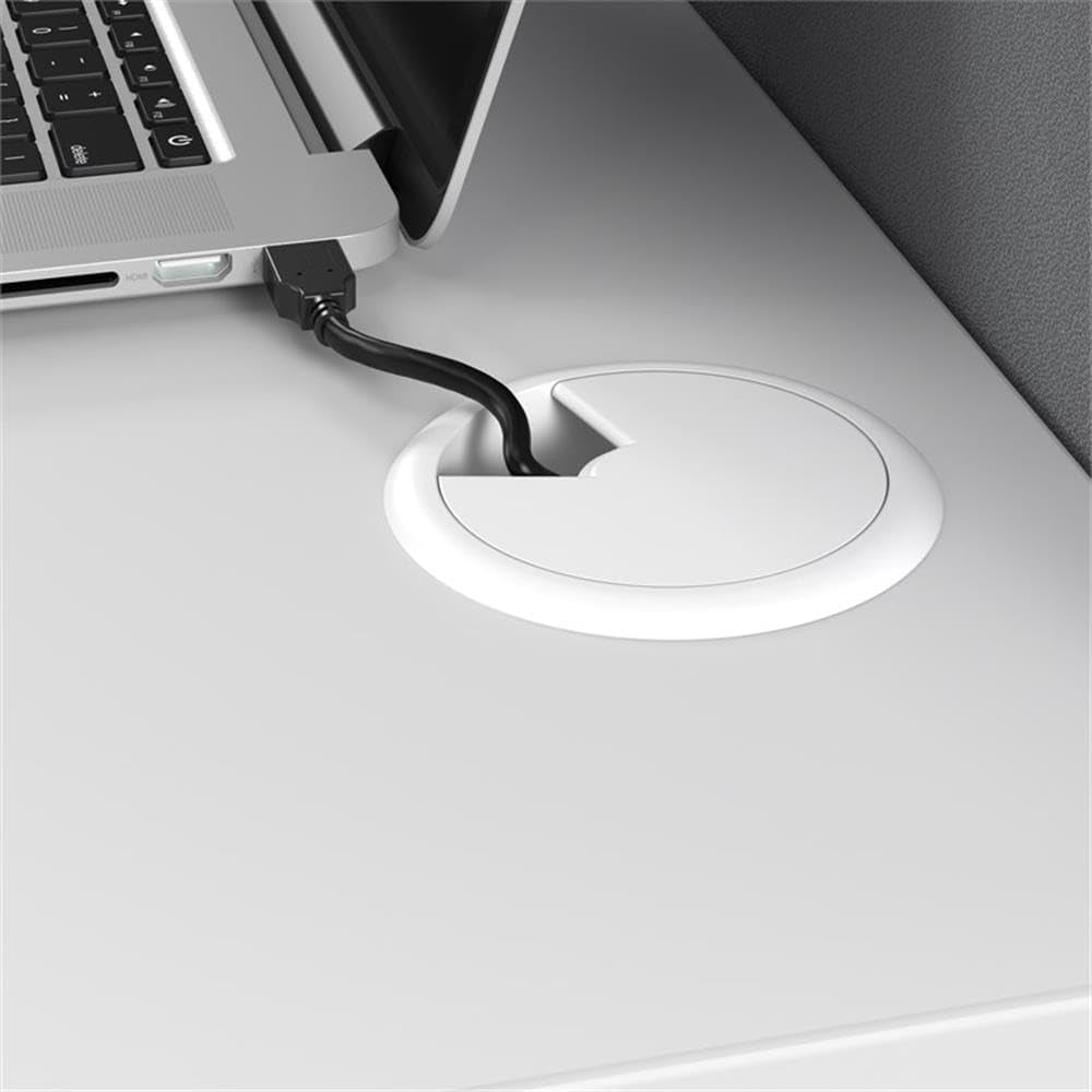 Bush Business Furniture Office in an Hour 2 Person L Shaped Cubicle Desks with Storage, Drawers, and Organizers in Pure White | Double Workstation Set with Privacy Panels for Commercial Workspace