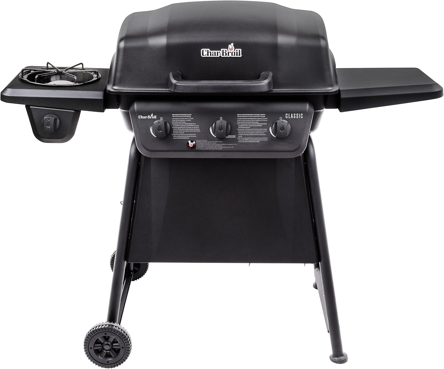 ® Classic Series™ Convective 3-Burner with Side Burner Propane Gas Stainless Steel Grill - 463773817-P2