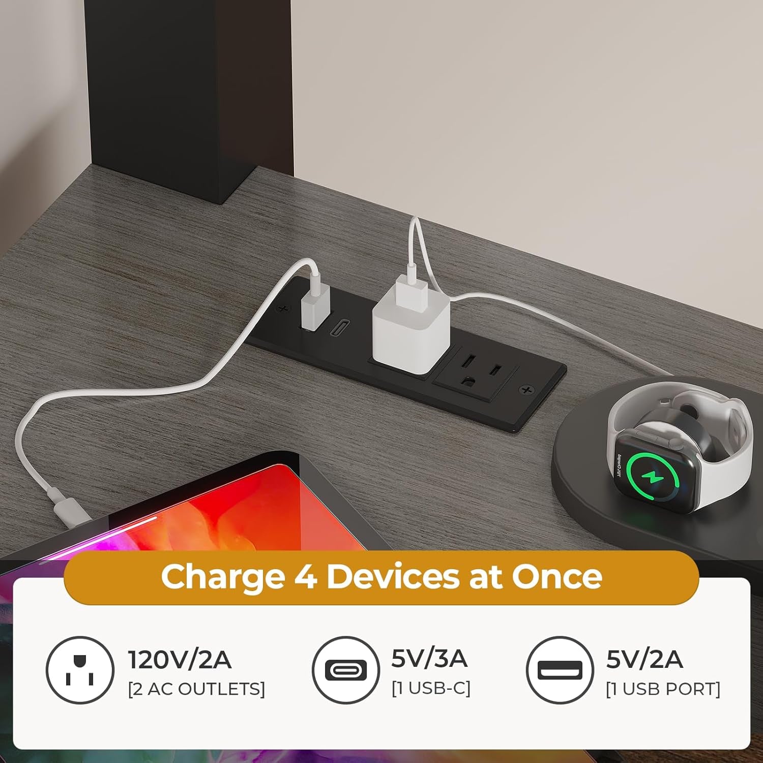 Twin Size Loft Bed with Desk and 8 Storage Drawers, Metal Loft Bed Twin with LED Lights & Charging Sation, Storage Shelves, 13.1" H Safety Guard & Ladder, No Box Spring Needed, Grey