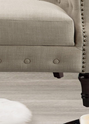 Elegant Loveseat Sofa for Living Room - Compact Long Couch in a Box Ideal for Small Spaces