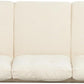 Couture Furniture Collection Nathaniel Cream Tufted 3-Seater Sofa
