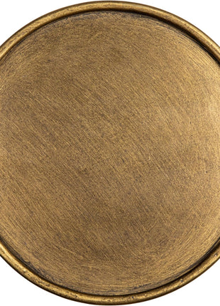 Antique Brass Metal Martini Cocktail Table