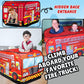 Pop up Play Tent for Kids - My First Foldable Indoor & Outdoor Playhouse Vehicle Toys for Toddlers, Boys and Girls (Fire Truck)