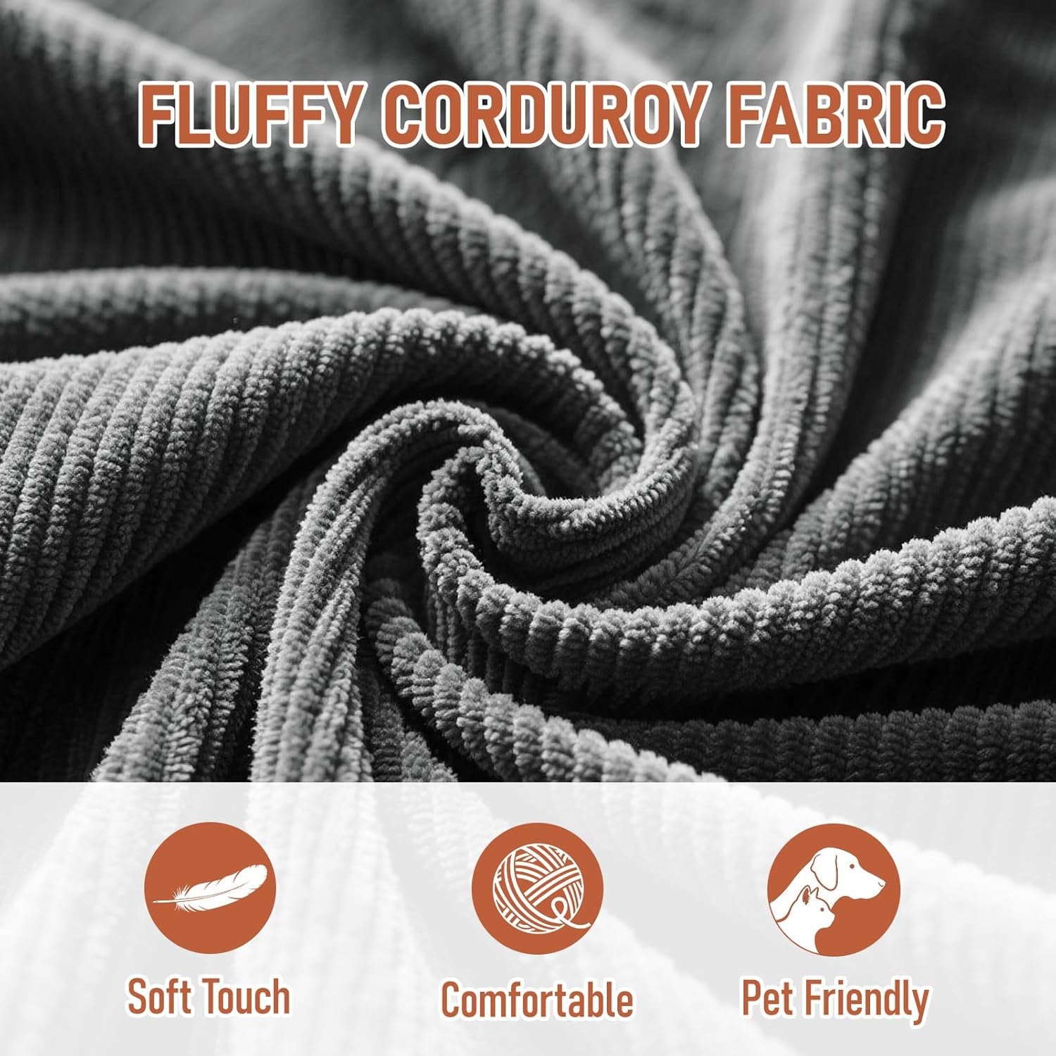 Folding Sofa Bed, Convertible Sleeper Chair with Back Support and Pillow Futon,Boneless Foldable Couch for Living Room/Guest Use/Home Office, Foldable Chair Bed for Adults, Dark Gray