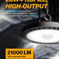 Sunco UFO LED High Bay Light, 150W, 21000 Lumens 5000K 100-277V Dimmable 0-10V, Ultra Bright Commercial Shop Lights for Warehouse, Factory, Workshop, Garage & Barn, Ceiling Mount, UL 2 Pack