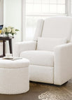 Cream / 1 Recliner Chair + 1 Ottoman