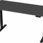 Electric 60 X 30 in Standing Desk, Memory Height Adjustment, 1B Series, Holds 220 Lbs, Black Top Black Frame, DESK-KIT-1B6B-30