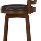 Presque Isle Swivel Stool, Counter Height, Cherry