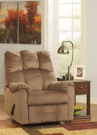 Ashley Signature Design Breegin Chairside End Table with Drawer and Fixed Shelf in Brown Finish, Dimensions: 13.13" W x 22.13" D x 23" H