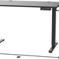 Height Adjustable Electric Standing Desk, 47.2 X 23.6 Inches Sit Stand up Desk, Memory Computer Home Office Desk (Black)