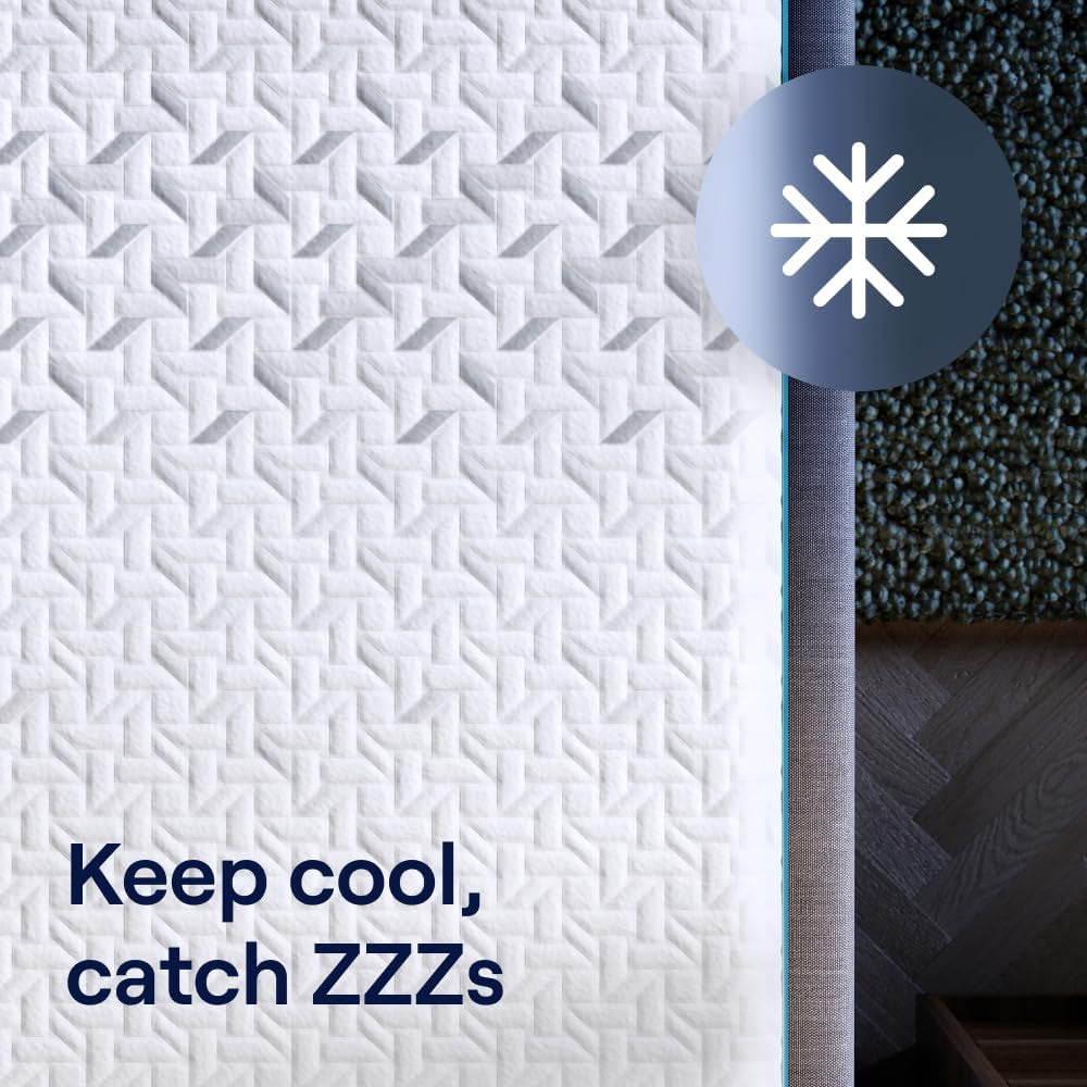 Premier Hybrid 13” Queen Mattress - Medium Firm - Memory Foam & Innerspring Coils - Cooling Upgrade - Back Pain Relief - Mattress in a Box - 365-Night Trial & Forever Warranty