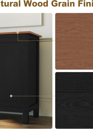 60" Modern Sideboard Buffet Cabinet with Adjustable Shelves, Versatile Storage Solution for Dining Room, Living Room, Kitchen, and Entryway