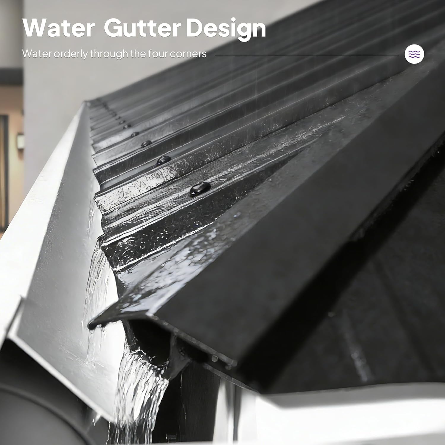 13' X 15' Hardtop Gazebo with Double Galvanized Steel Roof Awning and Upgrade Curtain for Patio Lawn and Garden, Grey