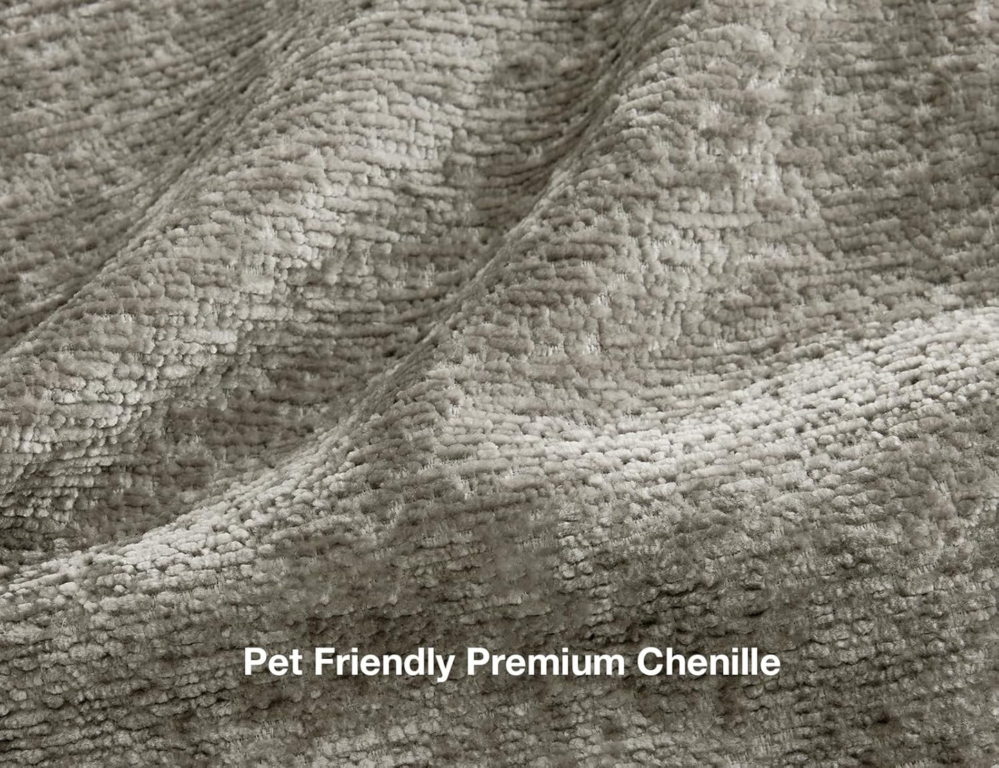 89" 3 Seater Couches for Living Room Sofas Comfy Sectional Couch with 24" Deep Seat Loveseat Sofa for Small Apartment, Grey