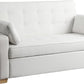 ® Ainsley onvertible Loveseat Sleeper Sofa – 3-In-1 Loveseat, Lounger & Queen-Size Sofa Bed, Pull-Out Sleeper ouh with Dreamoils®, Easy Assembly, Oyster Fabri