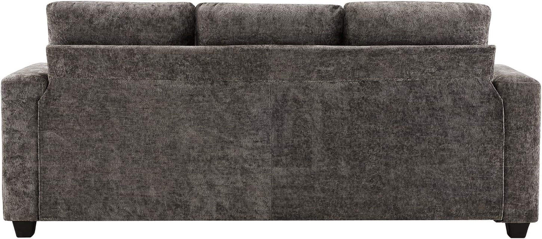 89" 3 Seater Couches for Living Room Sofas Comfy Sectional Couch with 24" Deep Seat Loveseat Sofa for Small Apartment, Grey