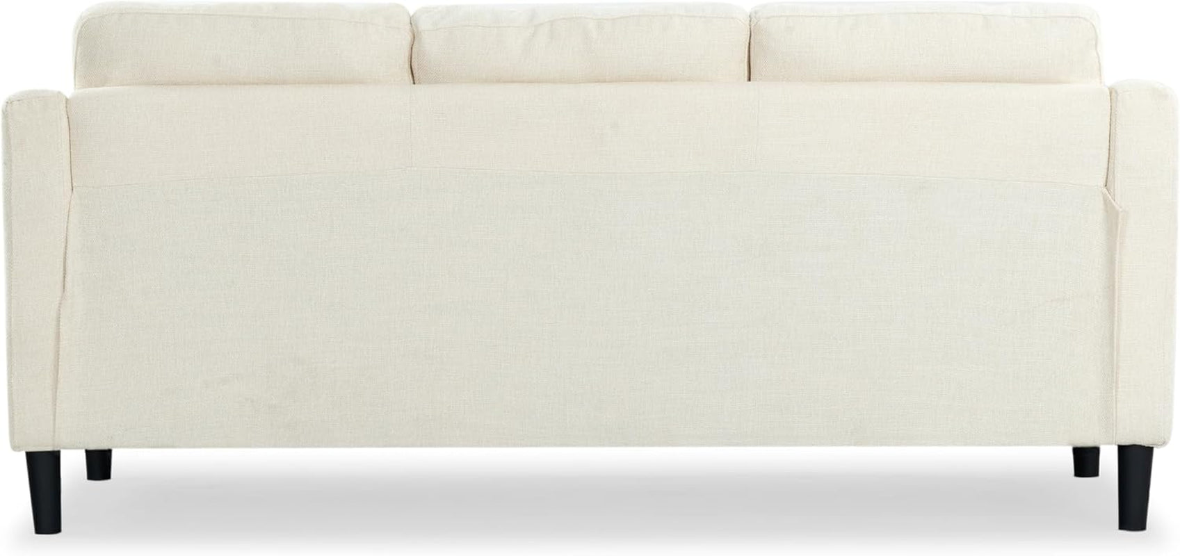 Couture Furniture Collection Nathaniel Cream Tufted 3-Seater Sofa