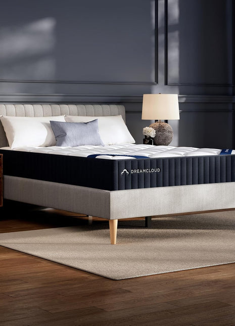 Luxury 12-Inch Hybrid Gel Memory Foam Mattress - 365-Night Trial, Back Pain Relief, Fiberglass-Free, Lifetime Warranty, Mattress in a Box, CertiPUR-US Certified