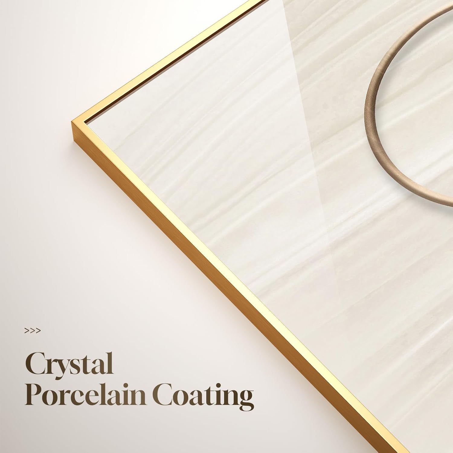 Large Framed Modern Luxury Gold Wall Art for Living Room, 3 Piece Bright Style Art Prints Paintings Artwork for Walls, Bronze Gold Geometric Pictures for Hallway Stair Office Wall Decor 24X36 In