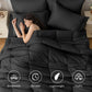 Queen Comforter Set, Ultra-Soft Bed in a Bag Queen Size 7 Pieces, Oeko-Tex Certified Bedding Set with down Alternative Comforter, Sheets, Pillowcases & Shams, Black