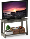 BEGINNING TV Stand, Entertainment Center, TV Console for TV up to 36 Inch for Living Room, Bedroom, French Oak