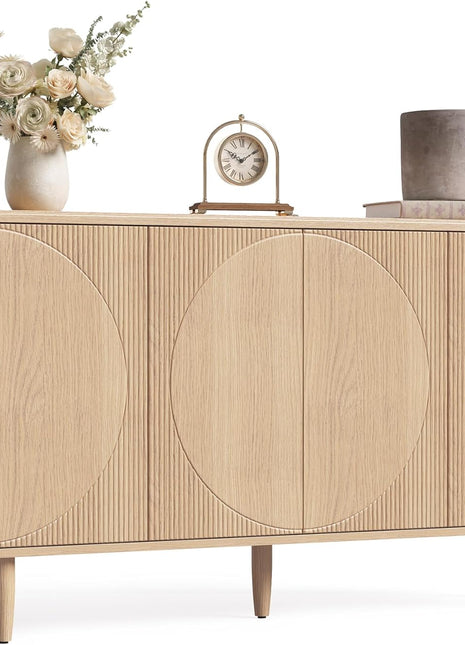 59-Inch Modern Buffet Cabinet with Storage for Living and Dining Rooms