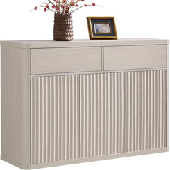 Buffet Cabinet with Storage - Storage Cabinet Sideboard with Doors & Shelves Accent Credenza Buffet Table with 2 Drawer Buffets & Sideboards for Living Room Dining Room Kitchen Entryway