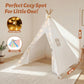 Kids Teepee Tent for Girls or Boys with Carry Case, Foldable Play Tent for Toddler Suit for Indoor and Outdoor Play, Protable Kids Playhouse Children Tent(Mat Not Included)