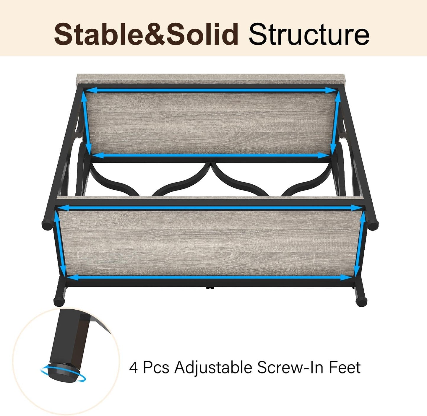 Narrow Entryway Table with Storage, Modern Wood Metal Console Sofa Table behind Couch Tables, Industrial Narrow Hallway Table for Living Room Home Office Foyer Entry Way Entrance, Grey, 39.4 Inch