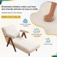 Convertible Sleeper Chair, 3-In-1 Single Sofa Bed for Adults，Pull Out Lounge Sleeper Chairs，Foldable with Adjustable Backrest (D31.8 X W24 X H31.8 Inch(Beige))