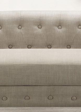 Elegant Loveseat Sofa for Living Room - Compact Long Couch in a Box Ideal for Small Spaces