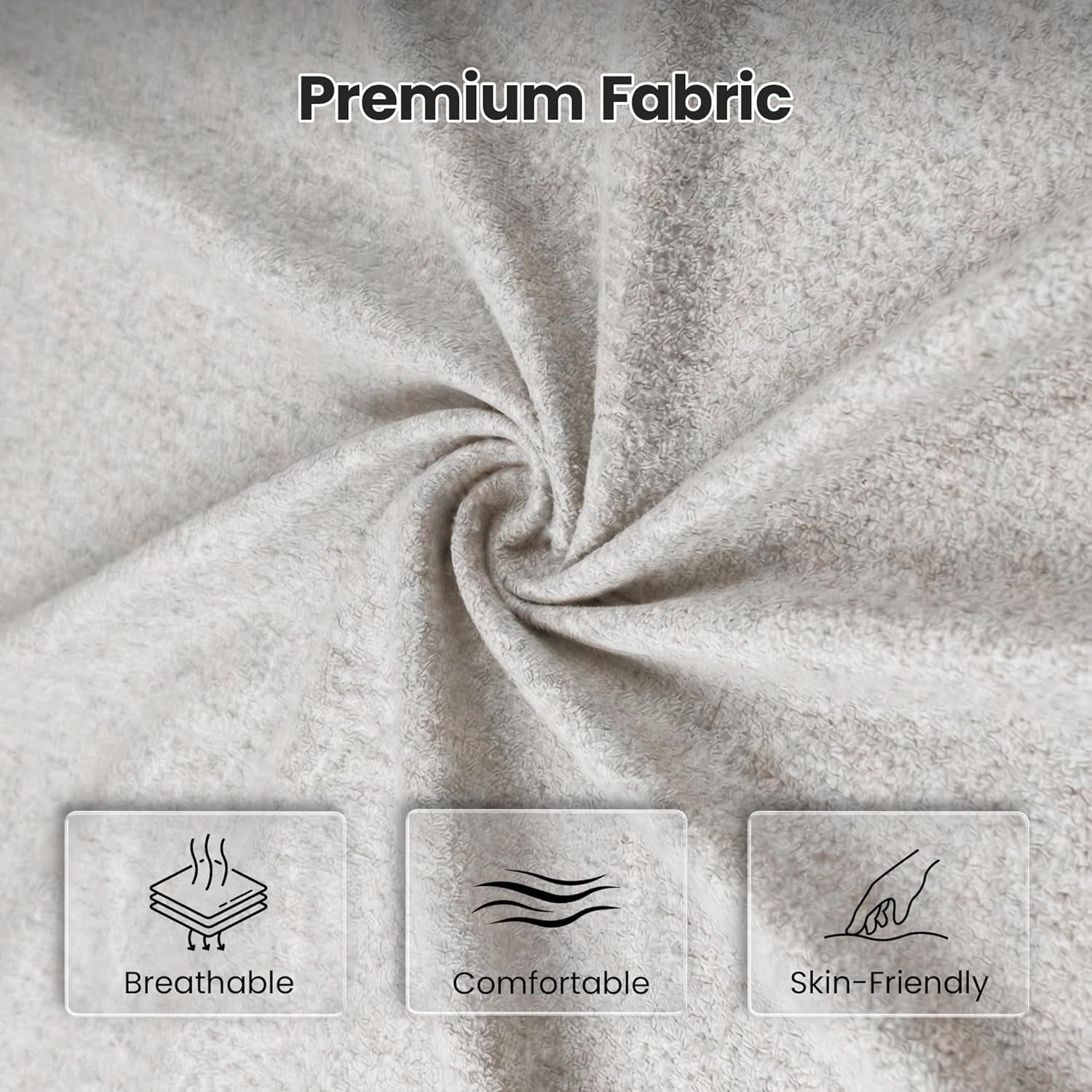 75.6" Modern Loveseat Sofa for Living Room, Cloud Boneless Couches with 4 Pillows, Mid Century Loveseat Couches for Small Place, No Assembly Required, Camel