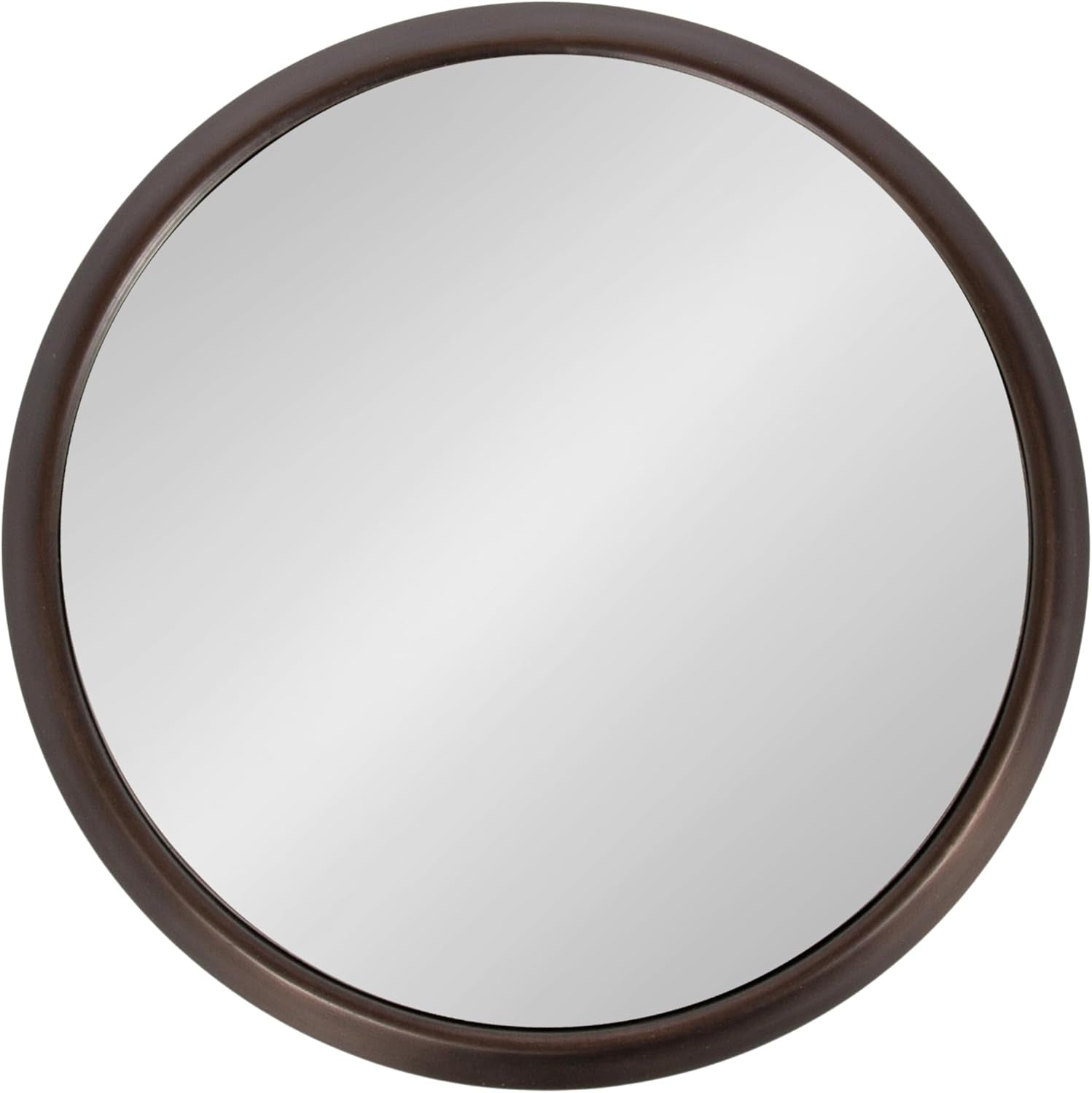 Sanzo Modern Pedestal Drink Table; 10 X 10 X 23; Antique Bronze; Decorative End Table with Mirrored Tabletop for Use as Small Plant Stand or Cute Martini Table