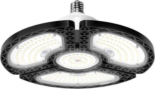 LED Garage Light 120W Deformable LED Ceiling Lights 18000 Lumens Led Shop Lights for Garage.