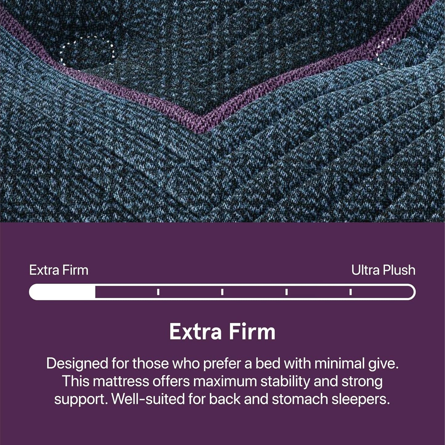 World Class Level Three Extra Firm 14.25" Mattress - Cal King Size - Durable Support, Pressure Relief, Cooling, Motion Separation; Certipur-Us, 100 Night Sleep Trial and 10 Year Warranty