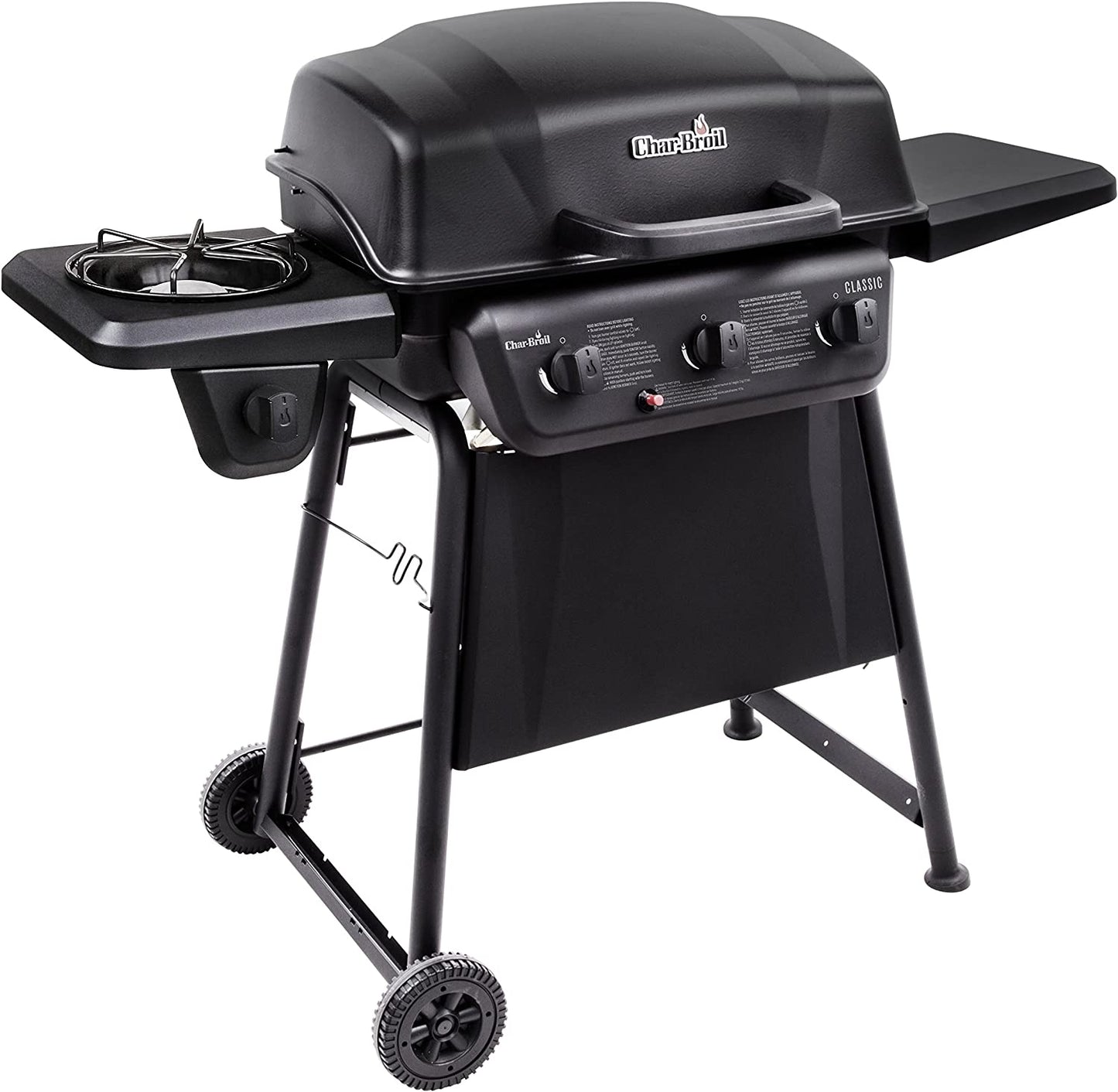 ® Classic Series™ Convective 3-Burner with Side Burner Propane Gas Stainless Steel Grill - 463773817-P2